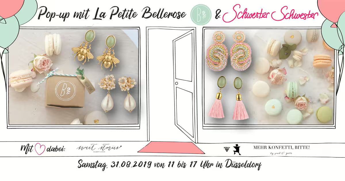 Einladung zum Pop up Store in Düsseldorf am 31.08.2019