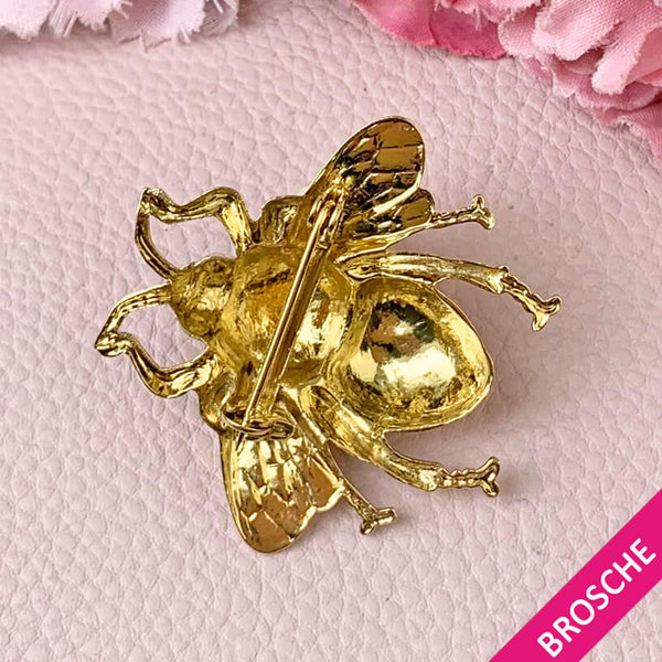 Vergoldete Hummel-Brosche von AmuseToi