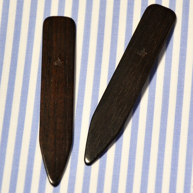 Kragenstäbchen aus Grenadillholz